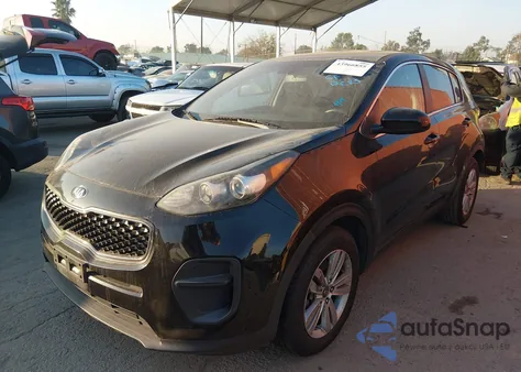 2017 Kia Sportage Lx из США, поврежденный, VIN KNDPM3AC0H7262357